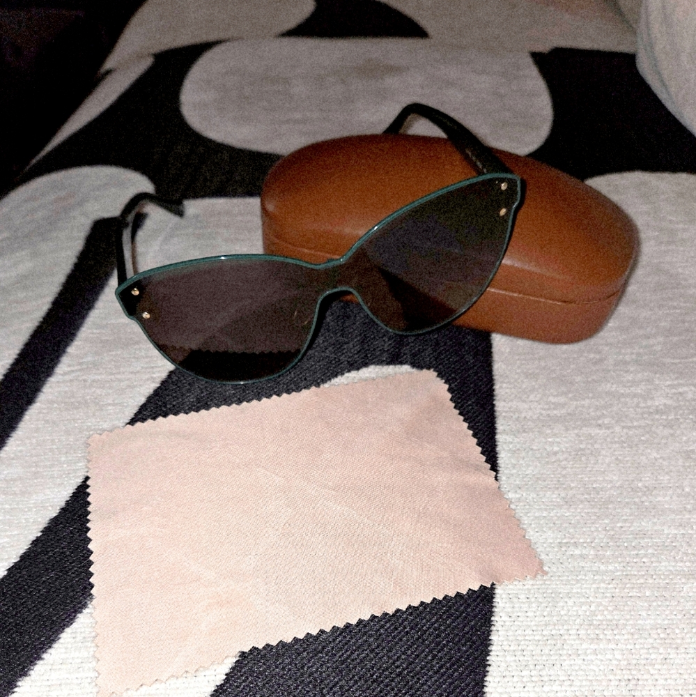 Green LongChamp Sunglasses